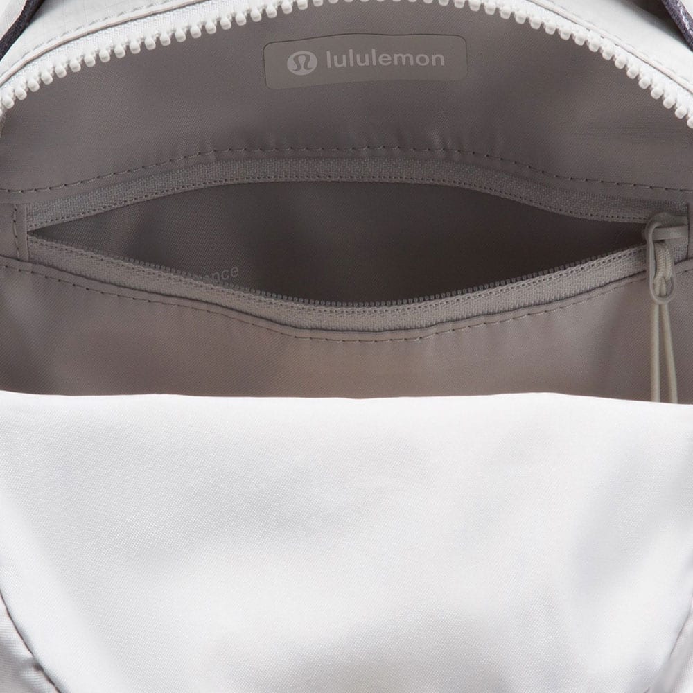Lululemon Nylon Carry Backpack Women's Steam Gray & Pink Blue & Sun Gray LW9DT2S-1