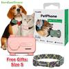 GlocalMe PetPhone Pet GPS-трекер WiFi Телефон для питомцев для собак кошек ИИ-оповещения о здоровье Двусторонняя связь Отслеживание в реальном времени Геозоны
