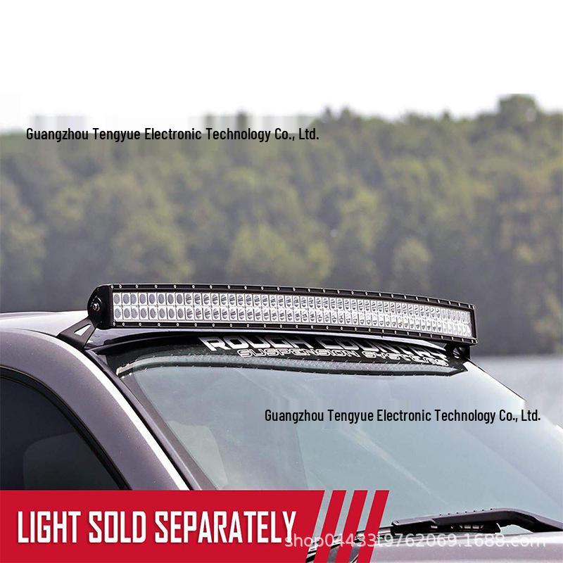 50-inch LED Light Bar Bracket for GMC/Chevrolet Windshield Modification