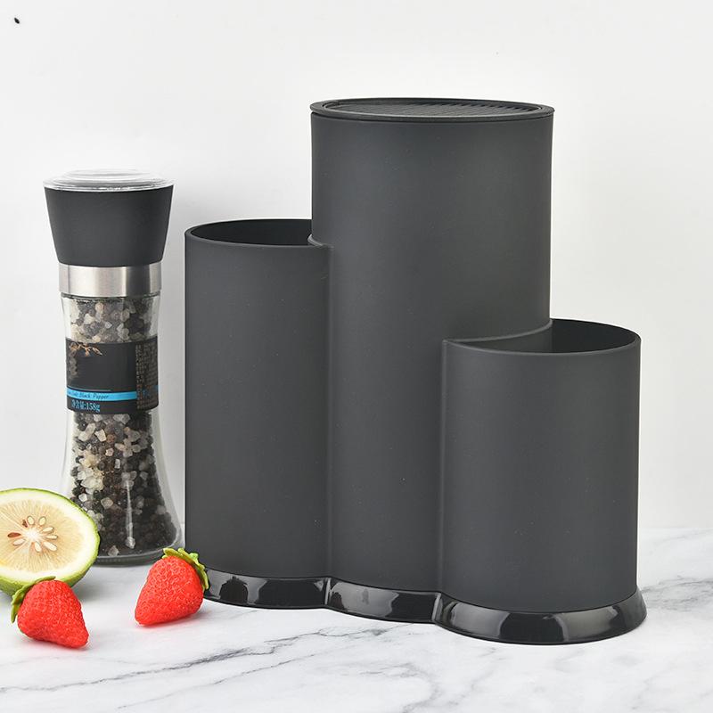 1шт подставка для кухонных принадлежностей держатель для кухонных ножей ресторанный блок для ножей PP сушилка для столовых приборов ящик для хранения многофункциональный