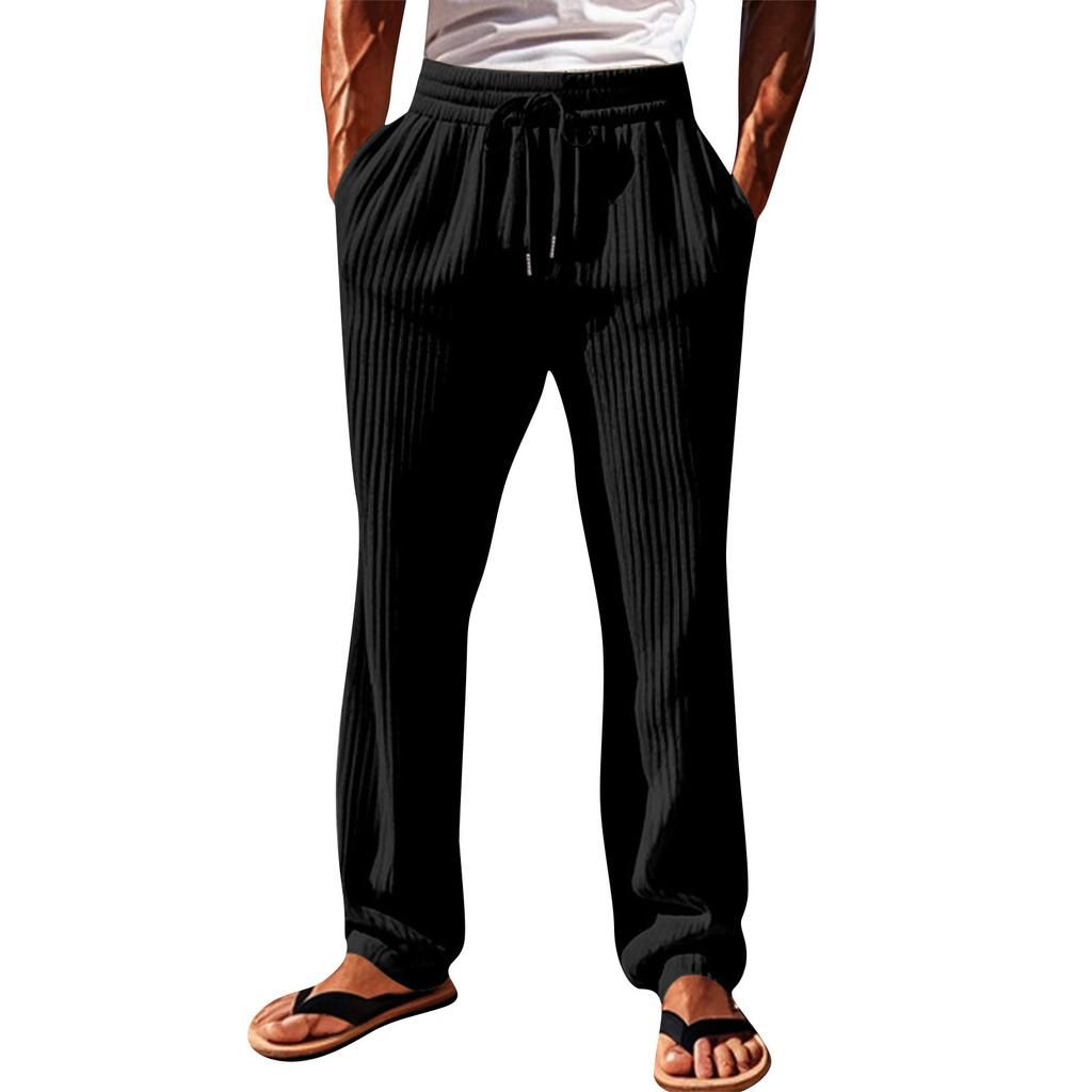 Мужские комбинезоны, повседневные брюки с несколькими карманами и завязками, походные брюки, хлопковые саржевые брюки