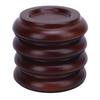 4 Pcs Piano Caster Cup Solid Wood Foam Base Non Slip Anti Noise Universal Upright Piano Caster Pad Floor Protector Brown
