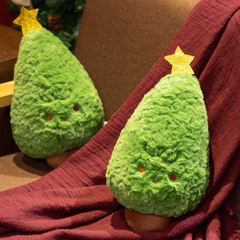 Новые рождественские праздничные украшения Декоративные подушки Куклы на елку Украшения для дивана на вечеринку Новогодние праздничные детские подарки