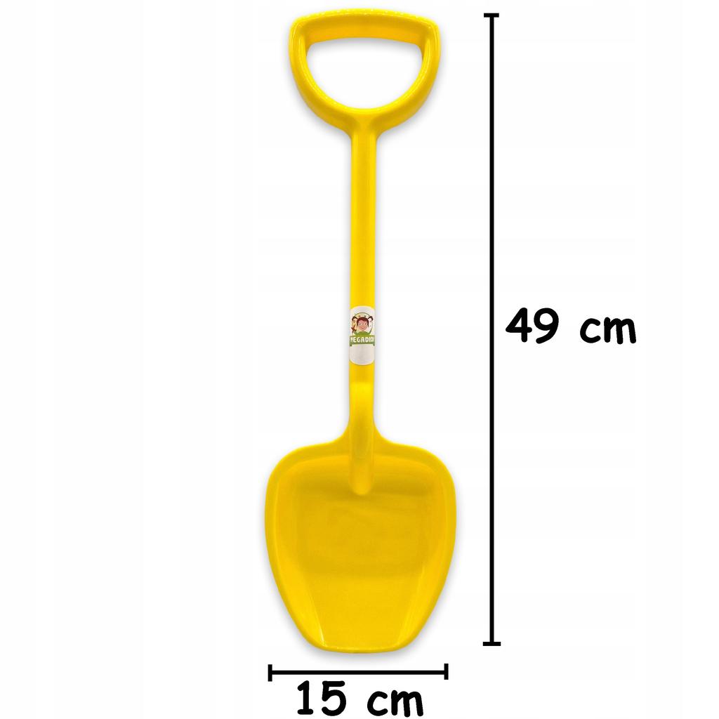 Megadidi Solidna Łopatka Do Piasku Na Plażę 49 Cm Polska Produkcja
