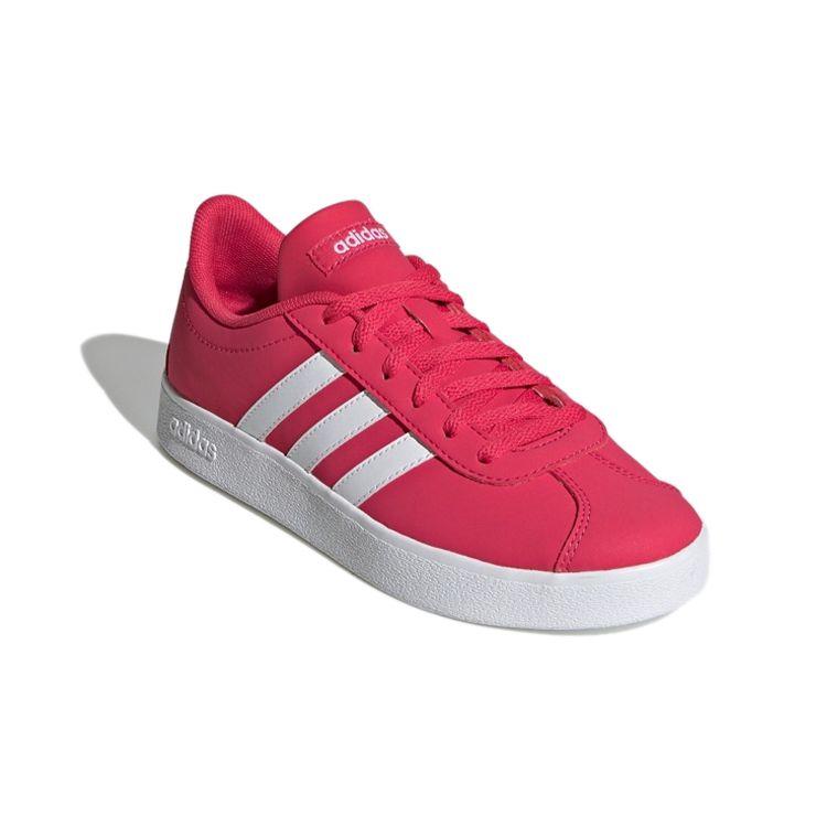 Adidas Низкие детские кеды для скейтбординга Neo VL Court 2.0 Детские кроссовки Красные FW3939