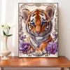 5d DIY Алмазная картина вышивка крестом животное маленький тигр алмазная вышивка мозаика полный круглый дрель домашний декор