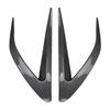 Front Bumper Side Air Vent Trims For Mazda MX-5 MX5 ND Miata 2016-2025 Fog Light Cover Intake Frame Canards Spoiler Splitter Kit