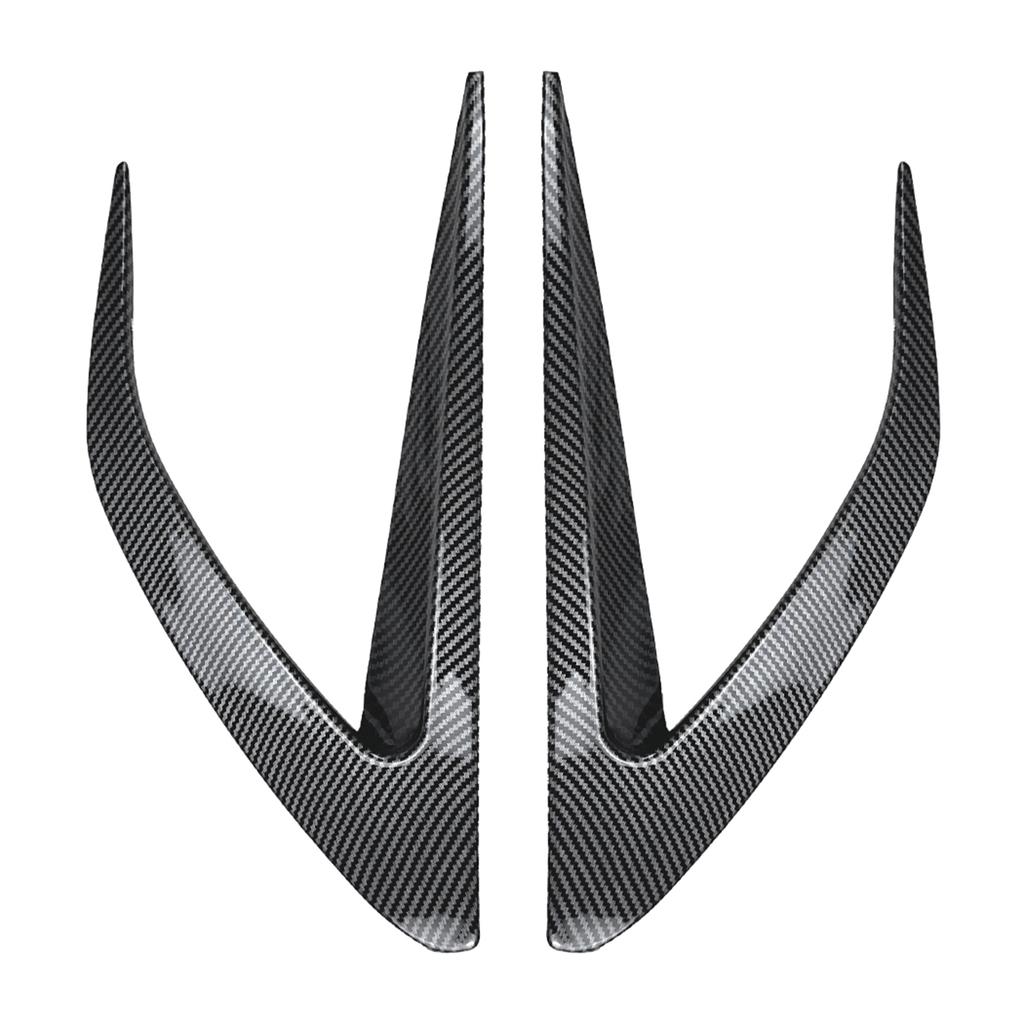 Front Bumper Side Air Vent Trims For Mazda MX-5 MX5 ND Miata 2016-2025 Fog Light Cover Intake Frame Canards Spoiler Splitter Kit
