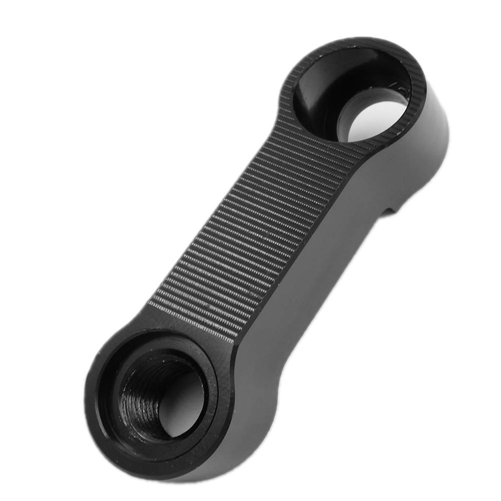 ELIFEPARTS Mirror Holder Offset Holder for Rearview Mirror, Aluminum, 0.3 inches (8 mm), Positive Screw, Offset 1.6 inches (40 mm)