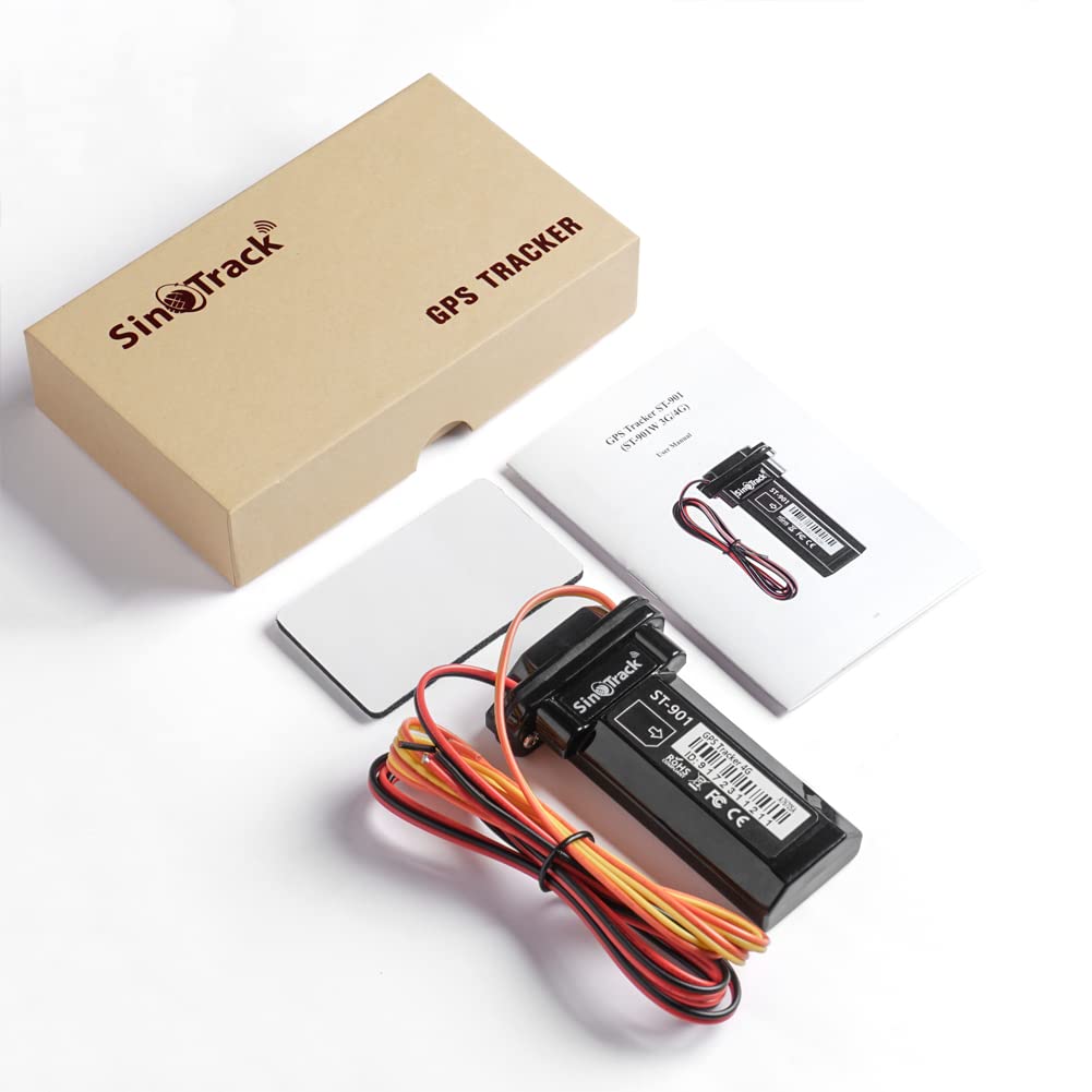 SINOTRACK ST-901 4G GPS трекер для автомобиля, локатор, мини устройство слежения за местоположением в реальном времени