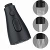 Plastic Water Tap Attachment 3 in 1 Spring Faucet Easy To Install Pull Out Faucet  Replacement Part