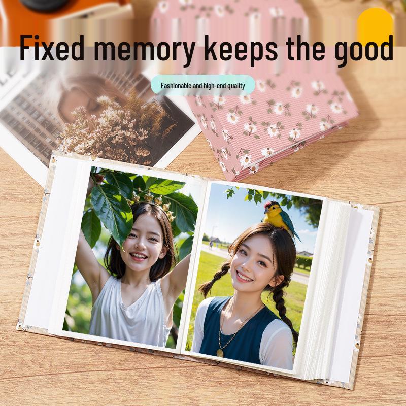 Cartoon Cloth Cover Photo Album for Kids - Available in Sizes 3 to 8 Inches