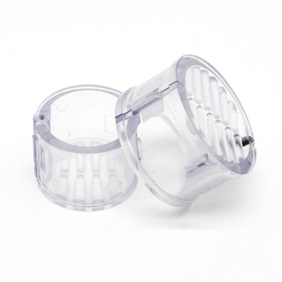 2 шт. Зажим для волос для объема хвоста, прозрачный зажим для укладки волос, нескользящий инструмент для подъема хвоста, компактный аксессуар для волос