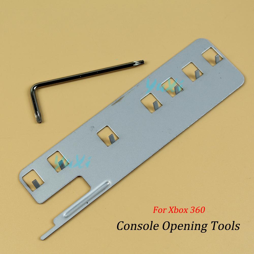 For Xbox 360 Slim Fat Opening Tools Repair Disassemble Screw Kit For Xbox 360 Gamepad Console TX X Clamp X-Clamp Removal Tools