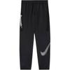 Dri-FIT Simple Letter Logo Print Woven Casual Knit Sports Pants Kids Bottoms Black DZ3040-010