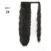 Beauty Synthetic Ponytail Fake Hair Wavy Pony Tail Hair Extension Wrap Brown Blonde Hair