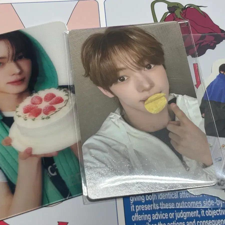 TWS Han Jin Weaver Comeback Live Potato Chips Unfazed Lenticular Sticker Set