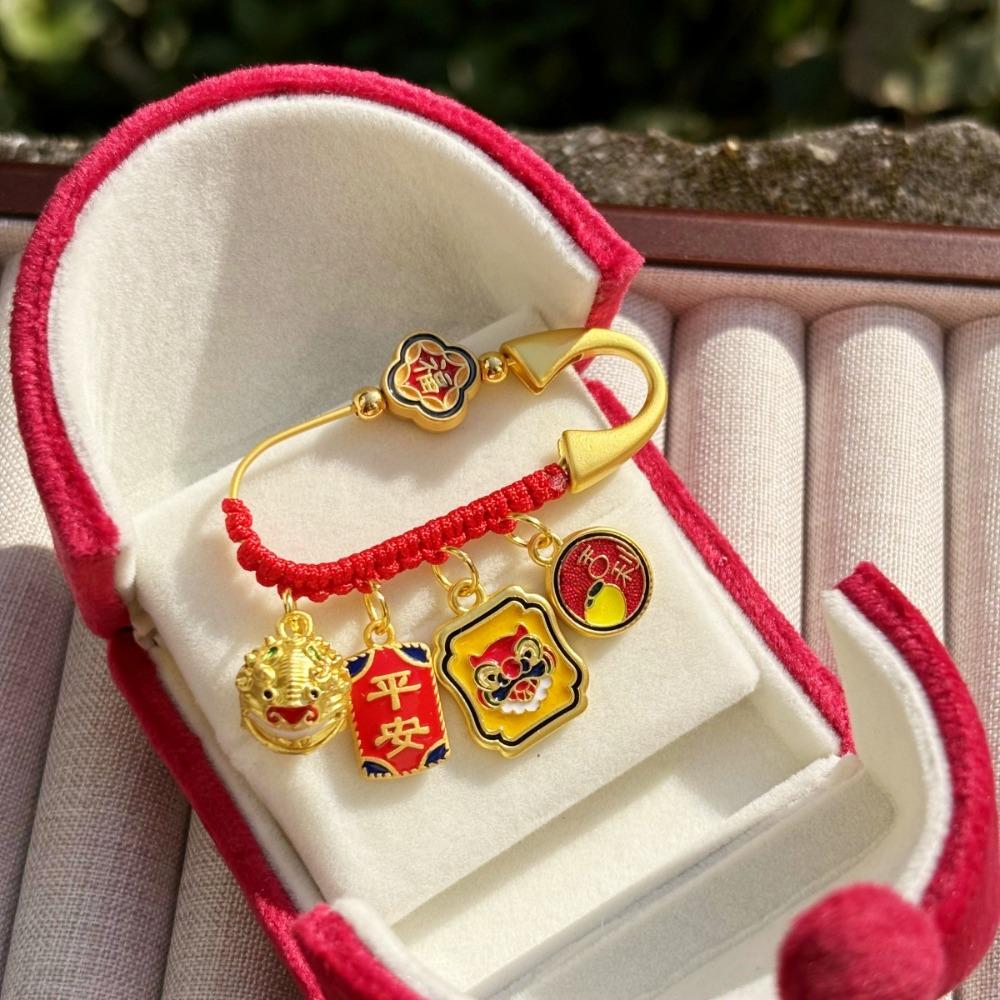 Horse Year Zodiac Brooch Pendant Best Wishes Guardian Brooch Lucky Lucky Pins Pregnant Women