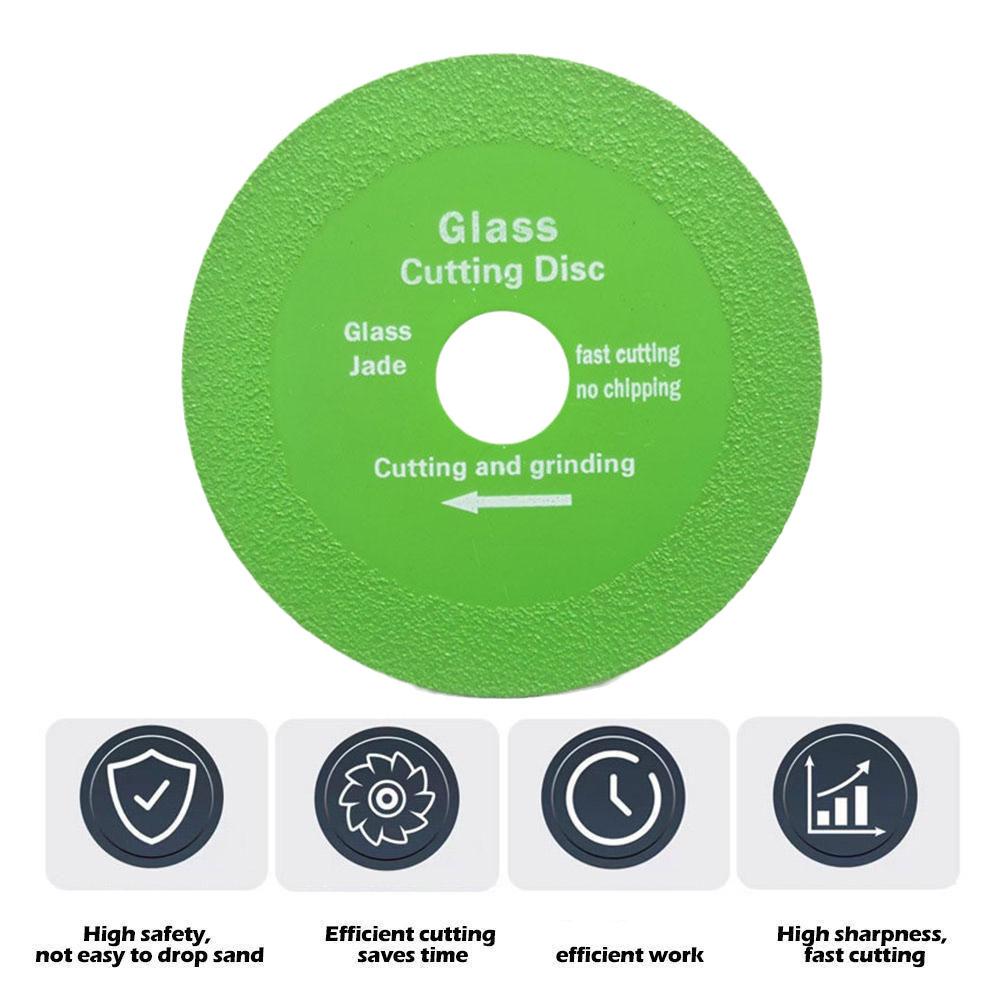 1/3/5PCS Glass Cutting Disc 100mm Glass Cutting Disc Ultra-thin Saw Blade Jade Ceramic Jade Marble Sutting Diamond Saw Blade