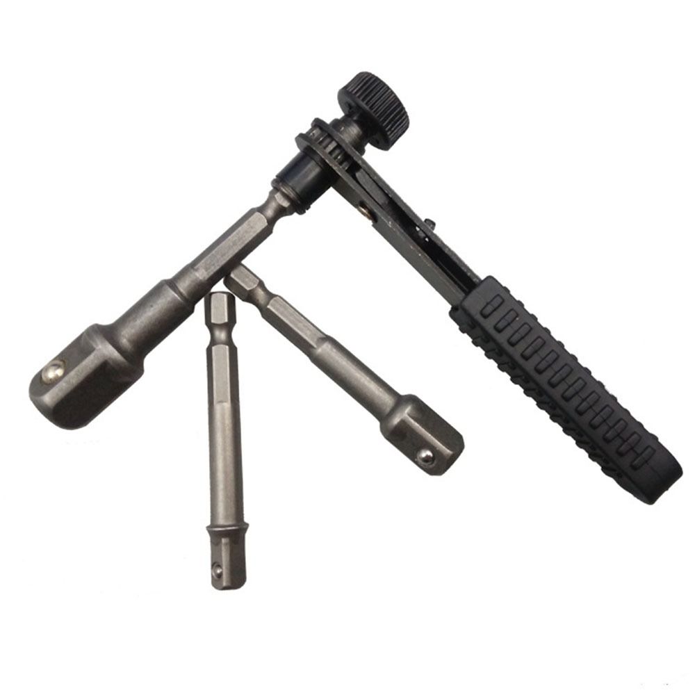 Ручные инструменты с шестигранным хвостовиком Ремонтный инструмент Трещоточные ключи Инструменты для гаек Торцевой ключ 1/4"