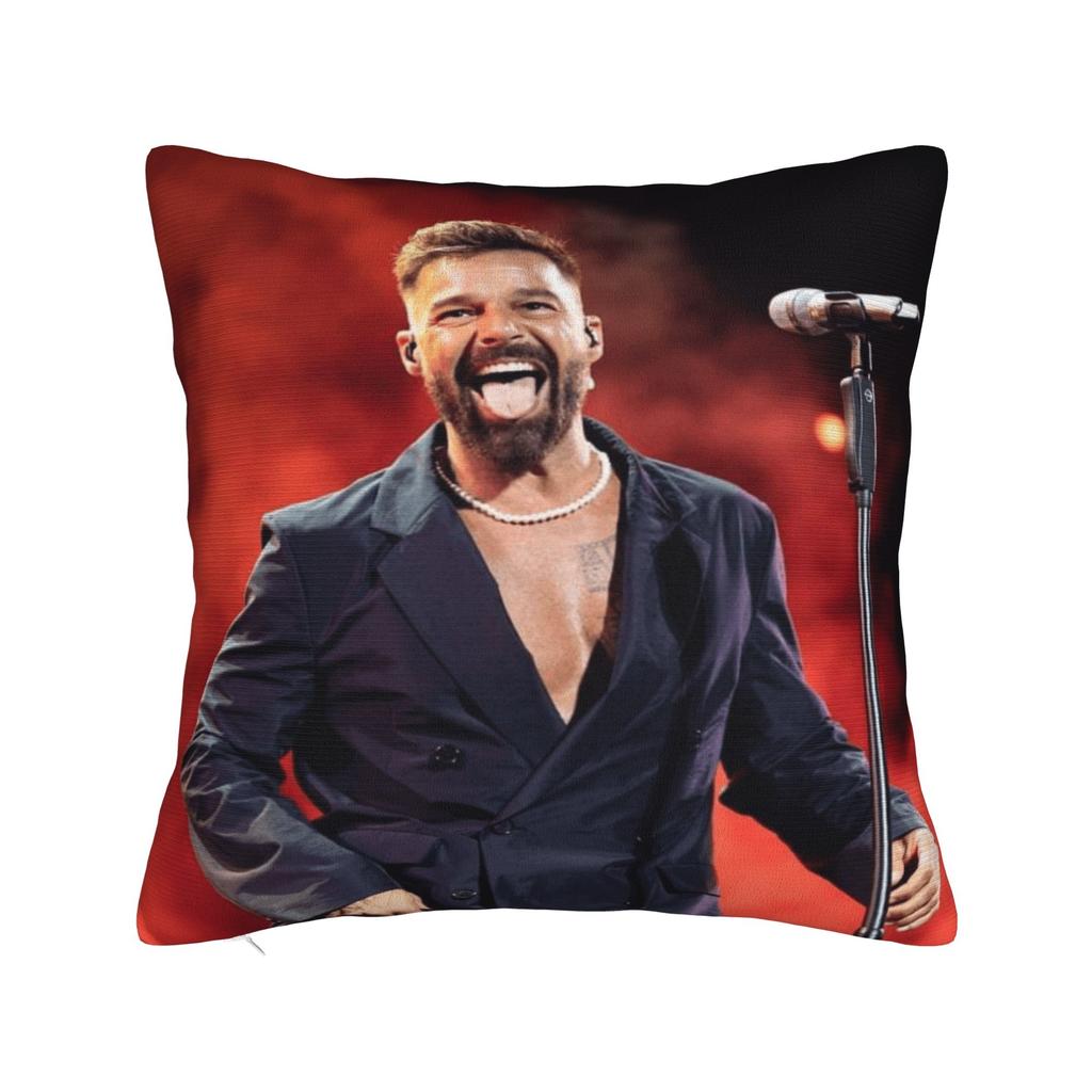 Наволочка Ricky Martin Мягкая наволочка для подушки Винтажная наволочка для гостиной кровати стула