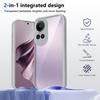Чехол для Oppo Reno 10 CPH2531 с воздушной подушкой, противоударный силиконовый бампер, прозрачная матовая задняя крышка, жесткий чехол для телефона для Oppo Reno 10 Pro