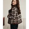 Women's Winter Coat with  Lamb Wool Plaid Clothes