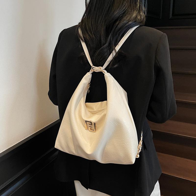 Women's Ins Niche Unique Multiway Tote Crossbody Bag - Compact for Petite, Large Capacity Commuter Office Daily Travel