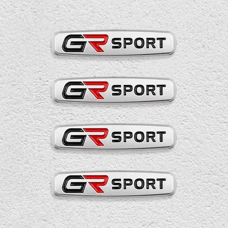 3D Автомобильная Наклейка Логотип Металлический Сплав Маркировка Эмблема Значок Наклейки для Toyota sport GR Sport C-HR RAV4 Avensis Prado Авто Аксессуары