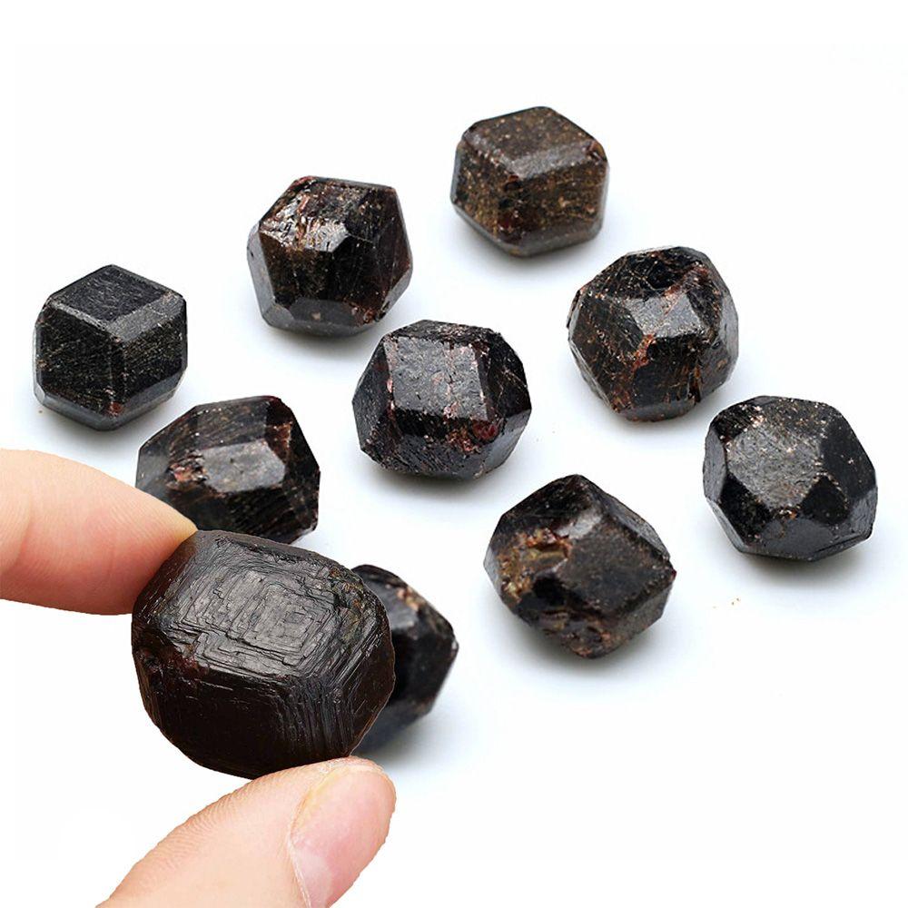 Изготовление ювелирных изделий Энергия Рейки Камень Красный Гранат Руда Минерал Образцы Необработанный Драгоценный Камень Грубый Кварц