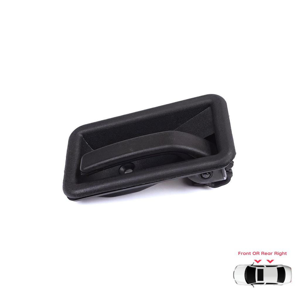EDP1441-2 Front or Rear Right Interior Door Handle Opener Black for Renault 19 Phase 2 1992-2000 Clio MK1 1990-1999 7700813586