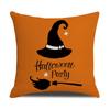 Halloween Black Pillowcase Evil Funny Home Sofa Cushion Cover Bedroom Bedside Pillowcase