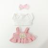 Trendy Doll Clothes Set Adorable Baby Outfits for 17cm Dolls Fashionable Baby Doll Attire