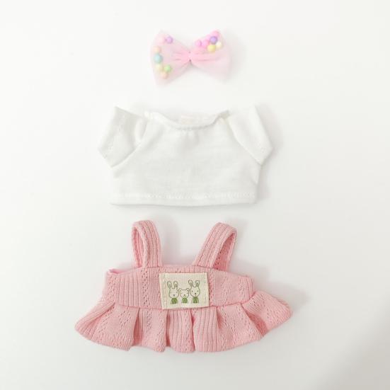 Модный набор одежды для кукол Очаровательные детские наряды для кукол 17 см Модная одежда для кукол-младенцев Подарок для любителей кукол