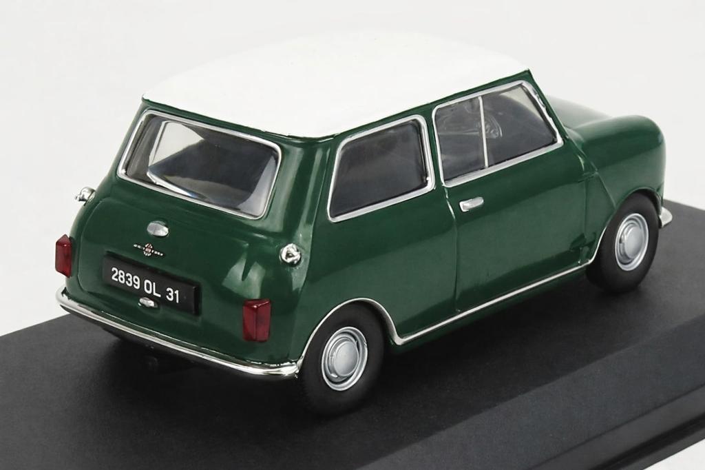 ALTAYA Мини Купер S Металлическая модель автомобиля MINI 1967 1/43 (зеленый) [Использовал]