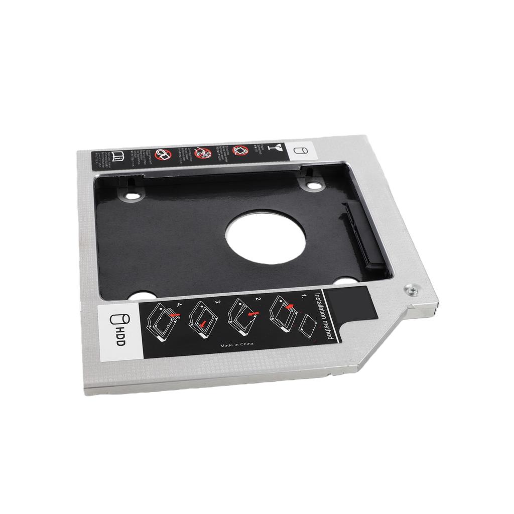 9,5 мм алюминиевый SATA HDD SSD корпус отсек для жесткого диска Caddy оптический DVD адаптер для ноутбука