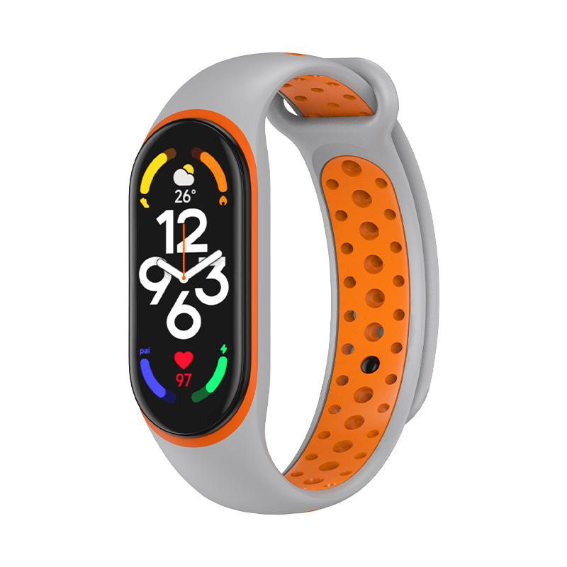 Silicone Strap for Xiaomi Smart Band 8 7 6 5 4 3 NFC Bracelet Replacement Wristband Miband8 Correa Mi Band 3 4 5 6 7 8 Sport Watchband Accessories