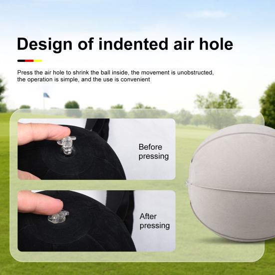 Golf Grip Trainer for Improve Swing Skills Golf Wrist Training Aid PVC Fabric Impact Golf Balls Golf Posture Correcting Tool