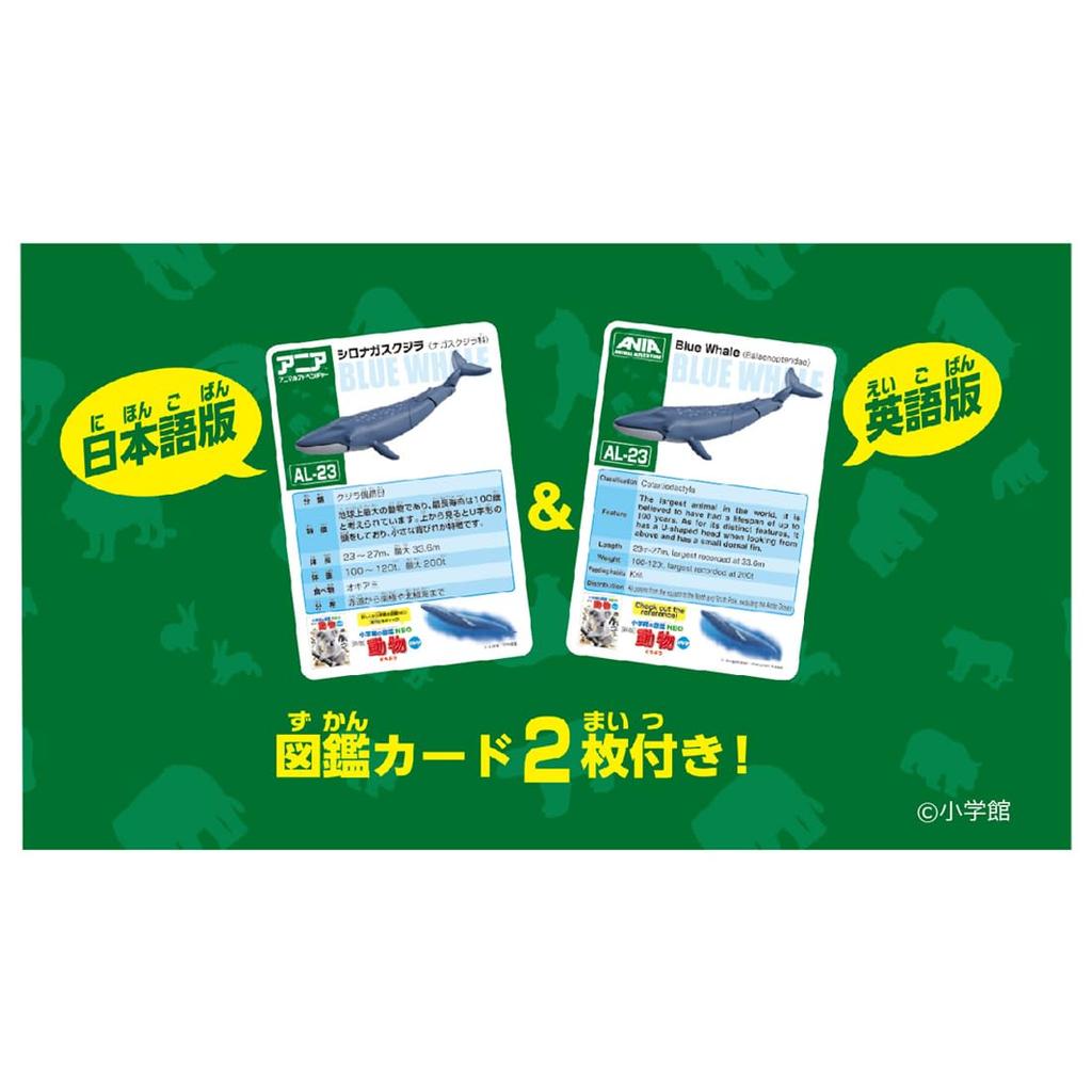 TAKARA TOMY Ania Blue Whale Animal Динозавр Игрушка Возраст AL-23 (Плавающая версия.) 3+