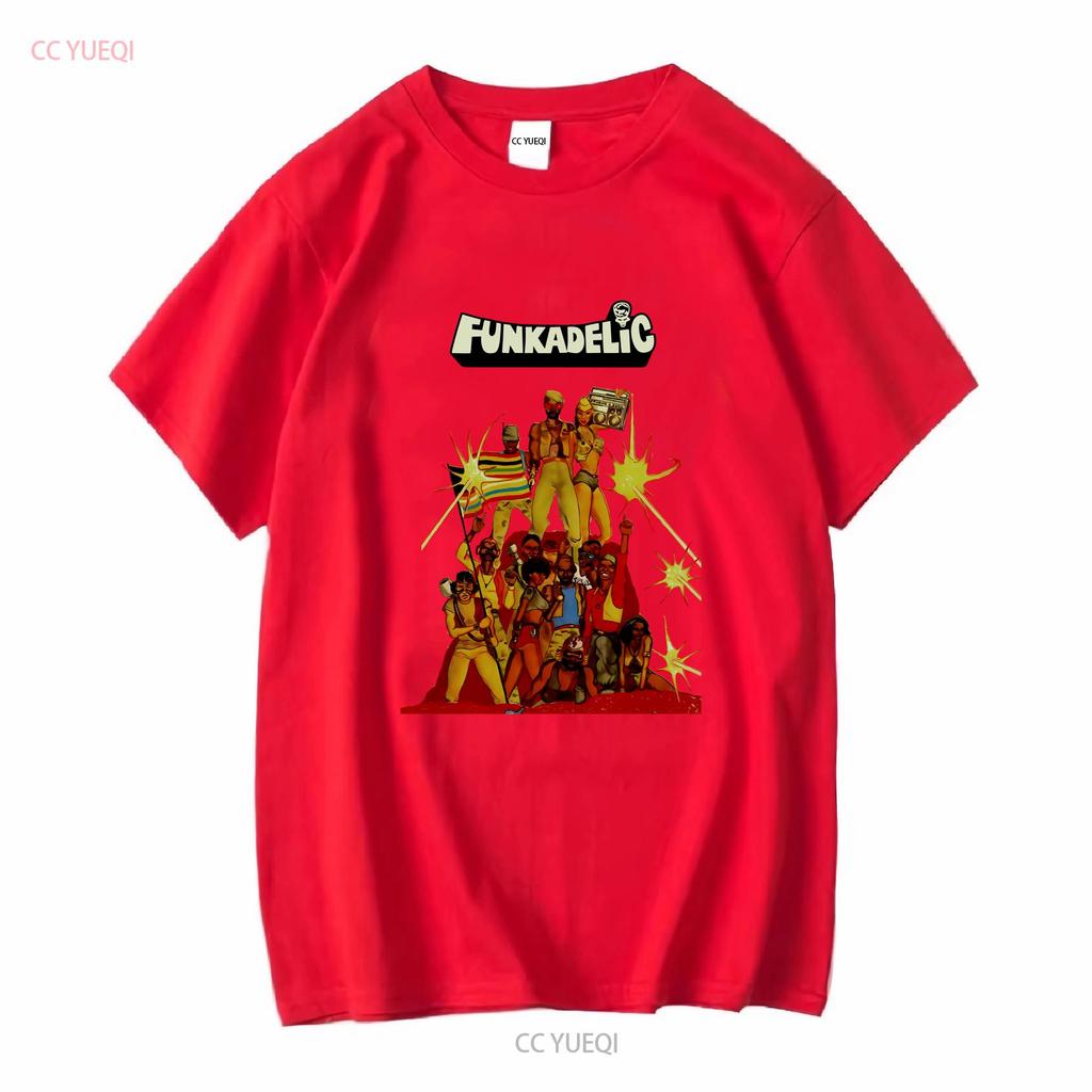 Funkadelic Джордж Клинтон Футболка Эдди Хейзел Основной Parliament pfunk Концерт Винтажный Постиранный Топ Для Повседневной Носки Мода