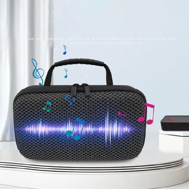Travel Carrying Case Portable Bluetooth-compatible Speaker Pouch Accessories Protective Case for Home Speaker
