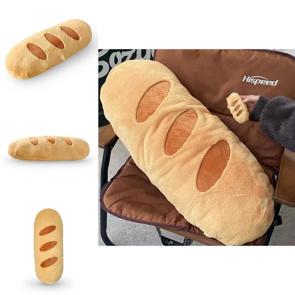 Simulation Baguette Bread Plush Toys Pillows Cushions For Lounge Comfort Sleep Support Girls Comfort Gift