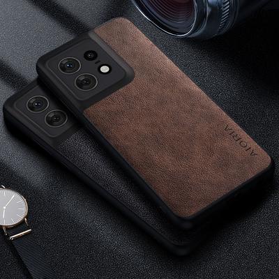 Чехол для Motorola Edge 50 Pro Ultra Fusion 5g Premium Luxury кожаный чехол для телефона Funda Retro Business Style Solid color capa