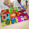 Toy Story Characters Carpet Rug Soft Washable Antislip Home Living Room Sofa Mats Personalized Christmas Rug