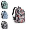 Unisex Polyester Lined Backpack With Breathable Arc Shoulder Straps For Daily Outfits