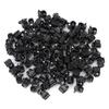 100PCS Black Plastic Mini Clips Small Claws Hair Clip Clamp Clothes Hair Accessories