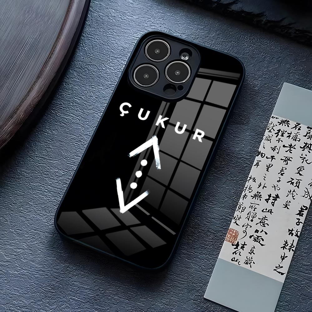 Чехол для телефона с изображением турецкого сериала 'Чукур' для IPhone 16 Pro Max 14 15 Plus 13 Mini 11 12 X XR XS 8 7 Plus SE Стеклянная крышка
