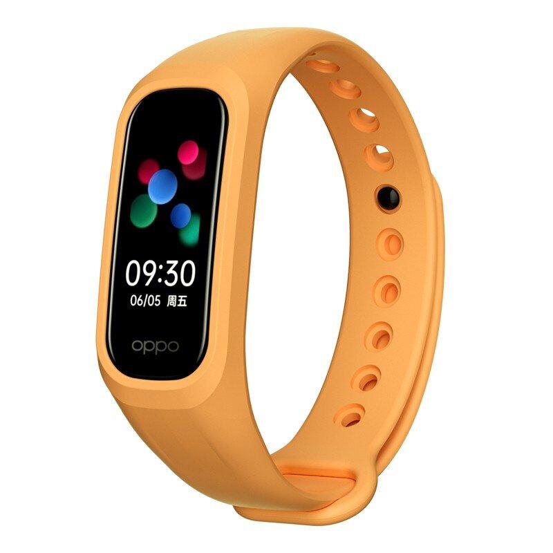 9 цветов, силиконовый ремешок для OPPO, сменный браслет, спортивный ремешок, мягкий водонепроницаемый браслет для OPPO, аксессуары для ремешков