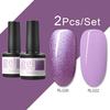 2 шт., набор гель-лаков для ногтей, УФ-гель-лак для дизайна ногтей, УФ-аксессуары для ногтей, маникюрный набор гель-лаков для ногтей, лак для дизайна ногтей