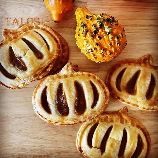 3 шт./компл. формы для печенья, рождественские пищевые сорта, различные формы, антипригарное легкосъемное приспособление для теста, карманные ручные формы для пирога, инструмент для праздничного приготовления пищи